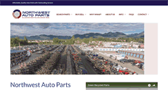 Desktop Screenshot of northwestautoparts.com